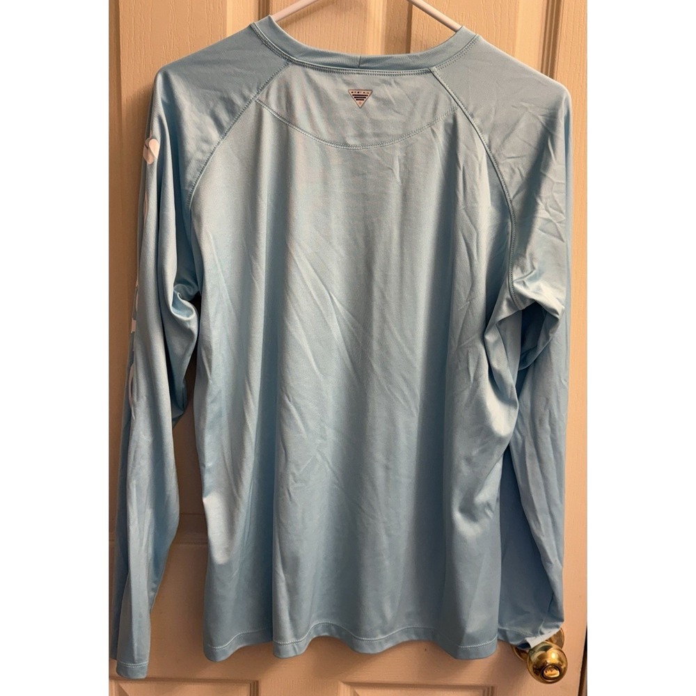 Women's Columbia PFG Tidal Tee Long Sleeve Shirt w/Columbia Heat Sealed Logo‎ - Picture 4 of 5